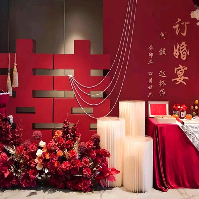 淮南气球派对～淮南订婚布置