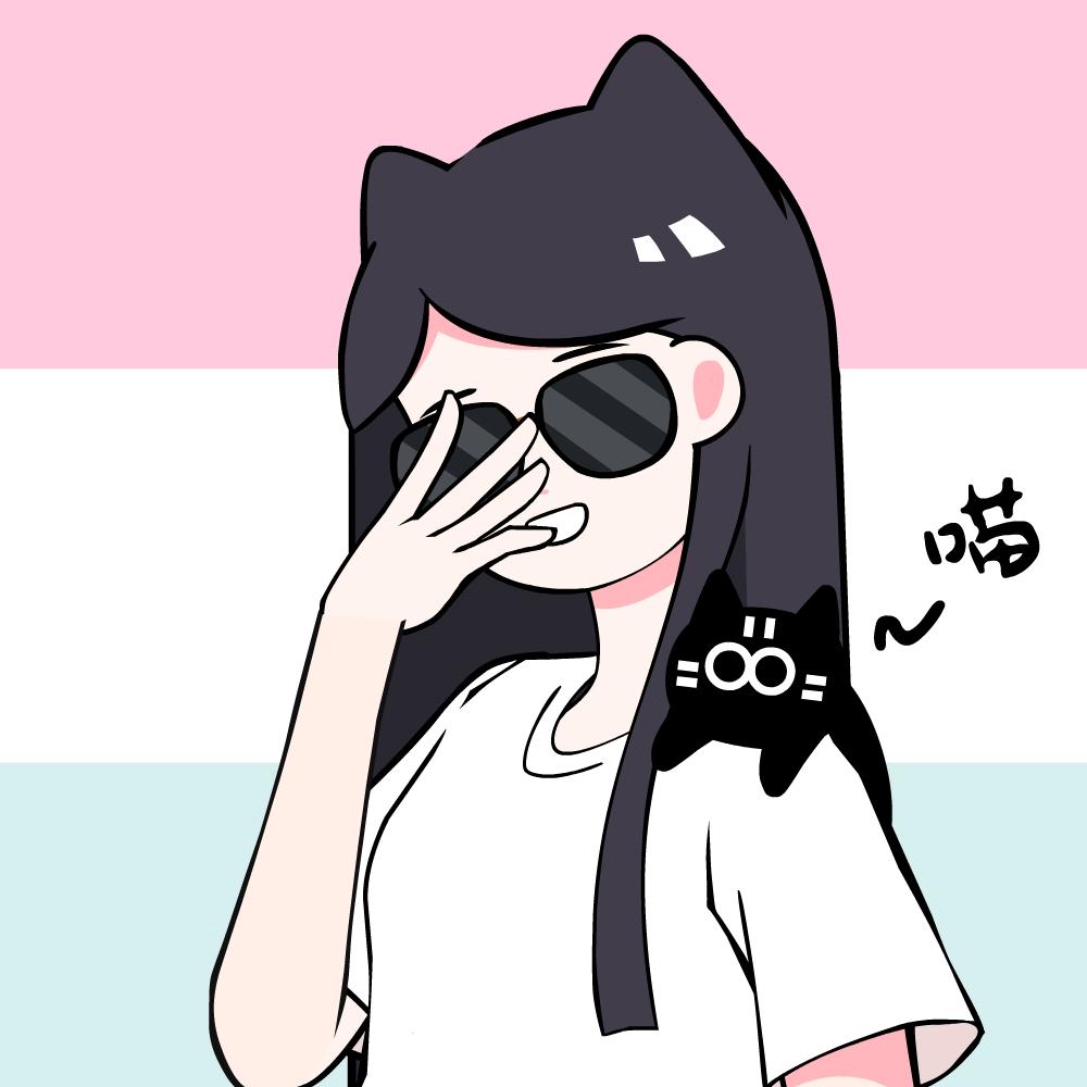 猫抱喵头像