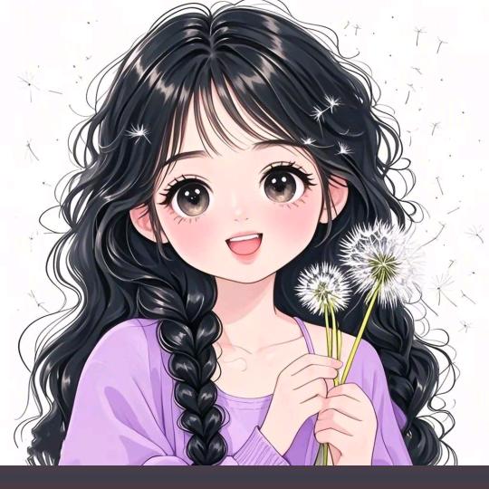 一见你就笑。