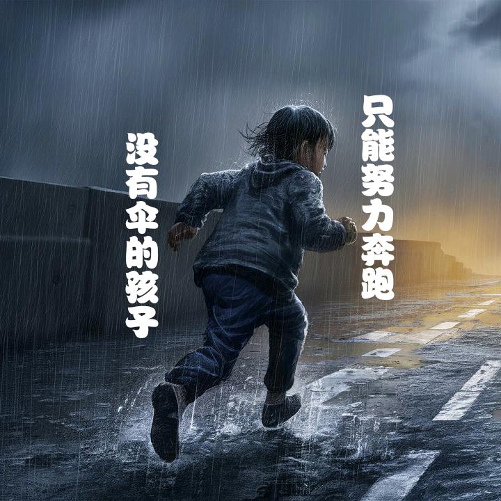 送外卖的小男孩