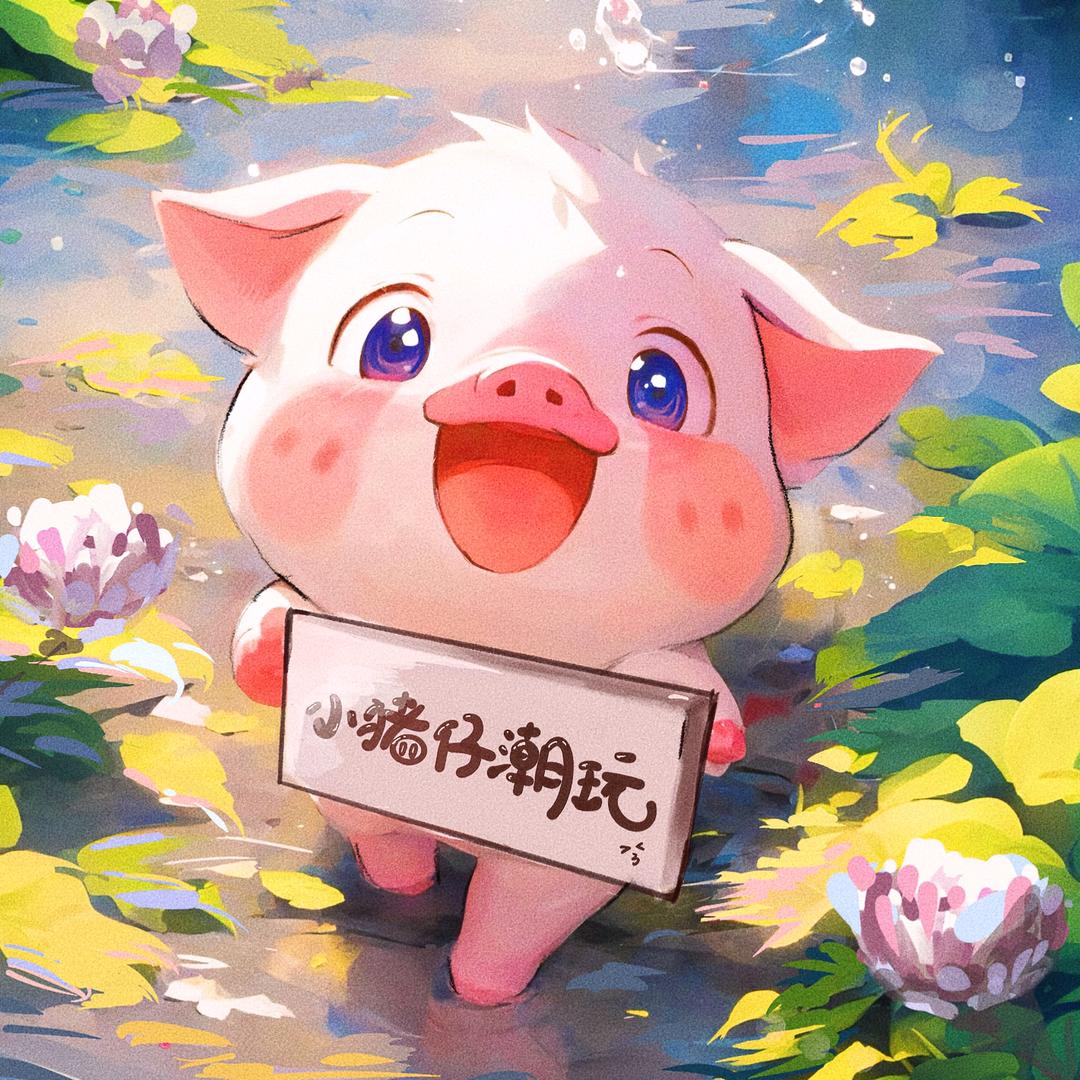 小猪仔潮玩手作（接寄拍）