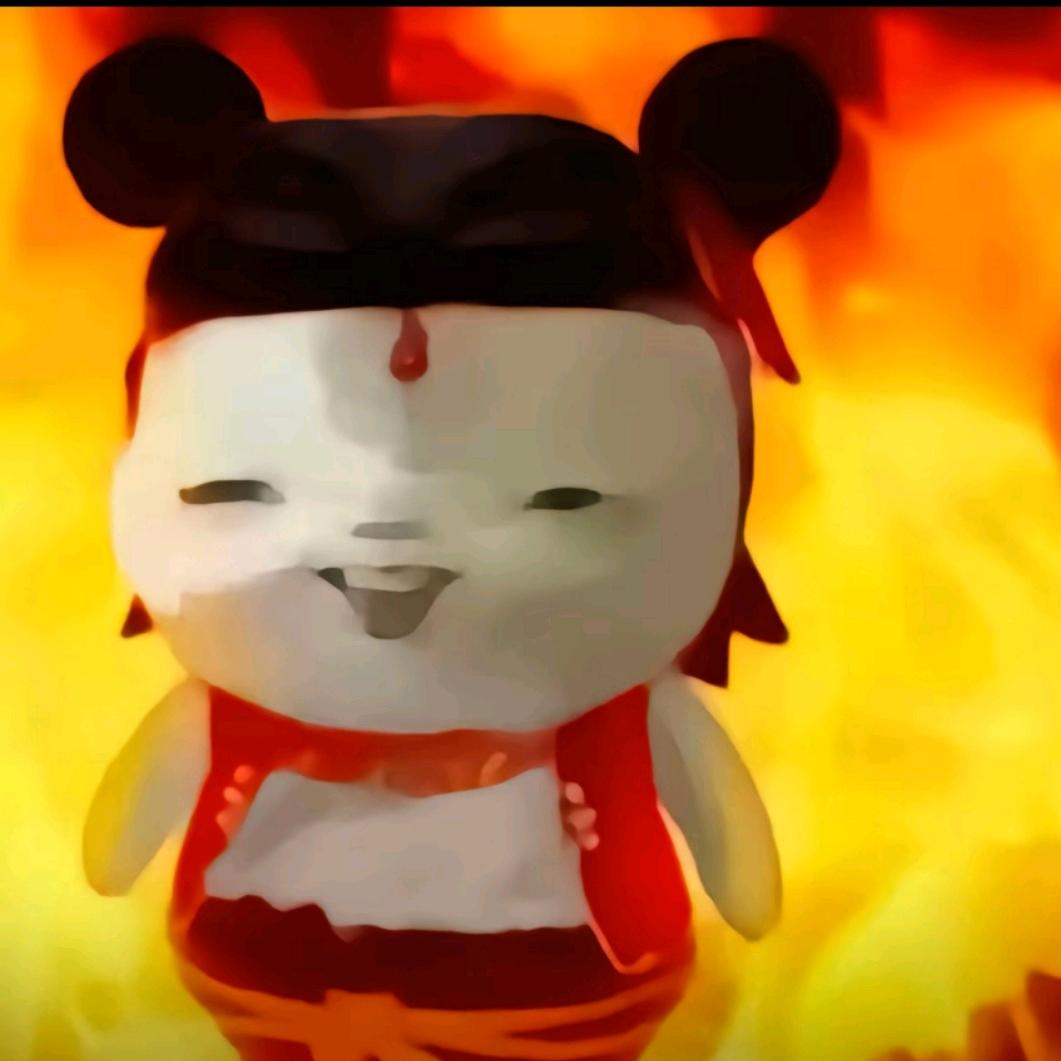 怎么一半敖丙一半哪吒呀？