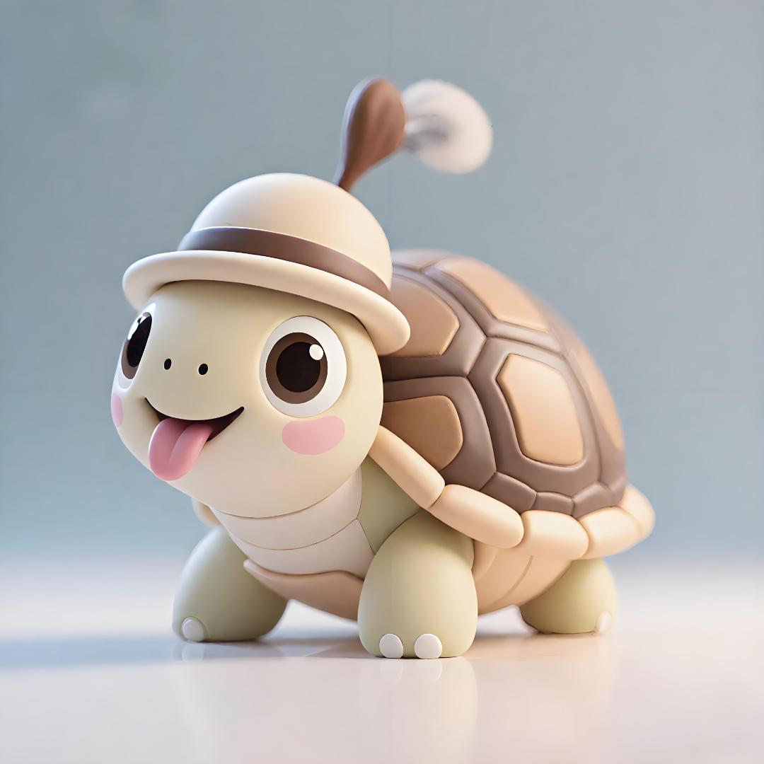童台小憨龟