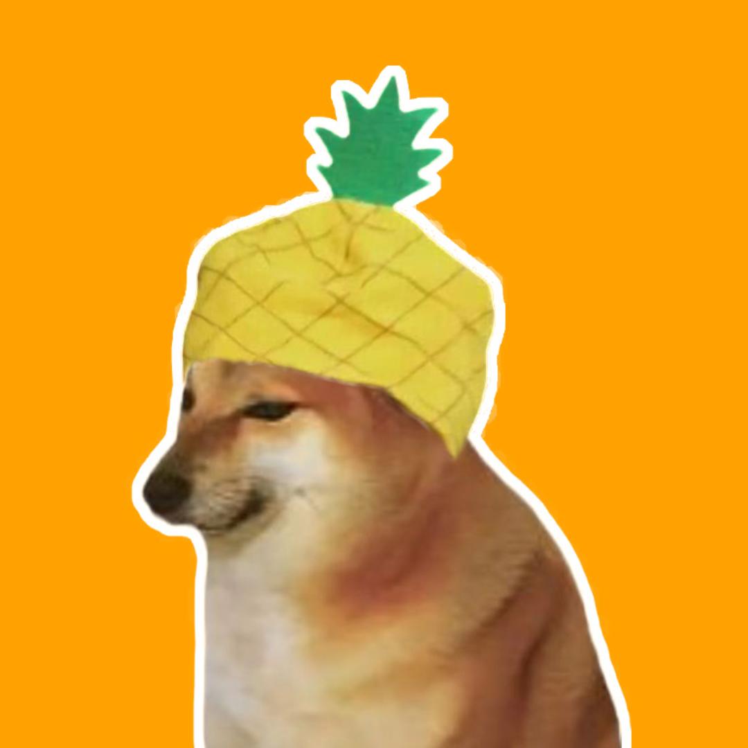 Cheems菠萝条