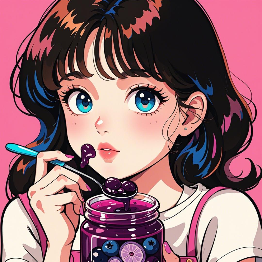 一勺坏蓝莓