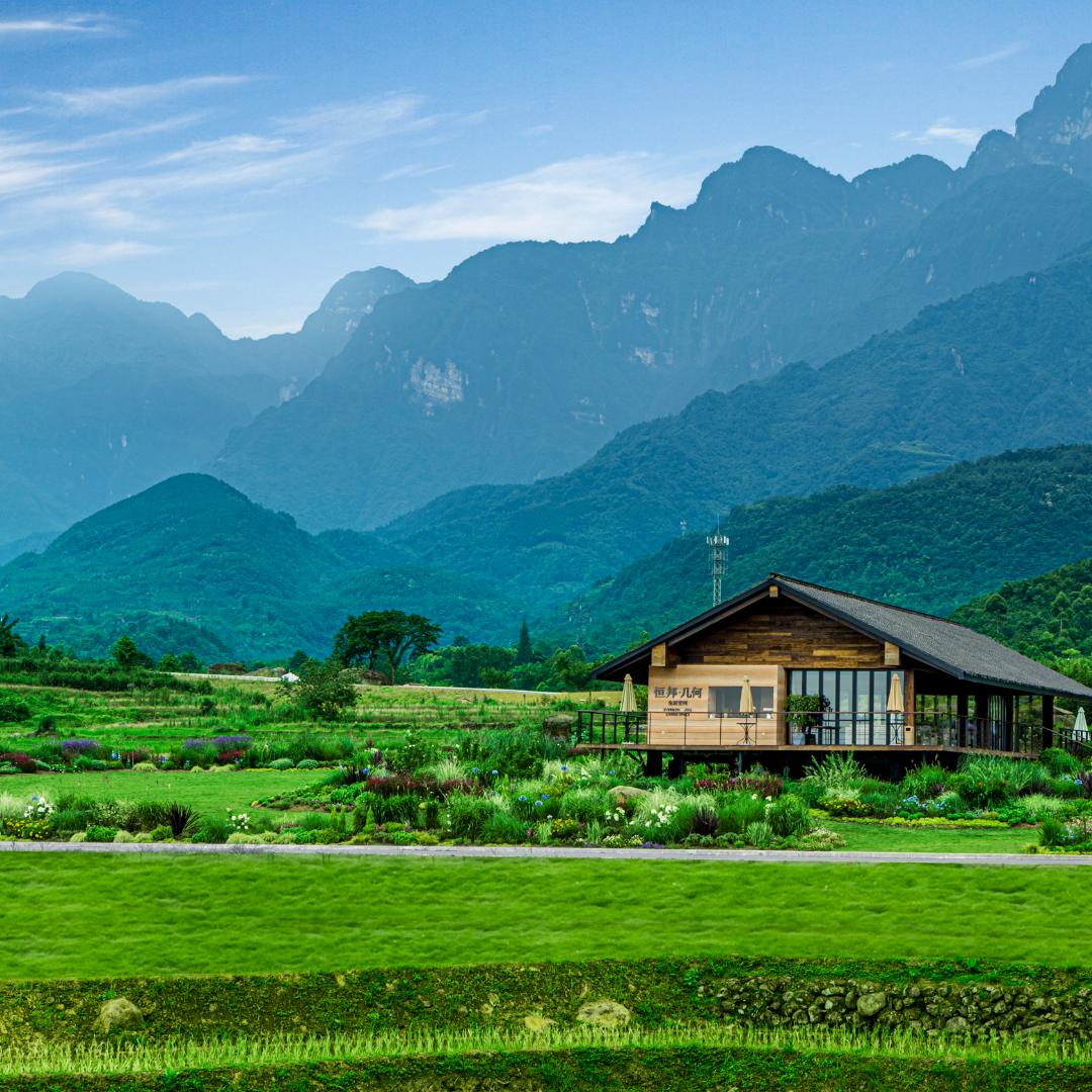 峨眉山高桥里