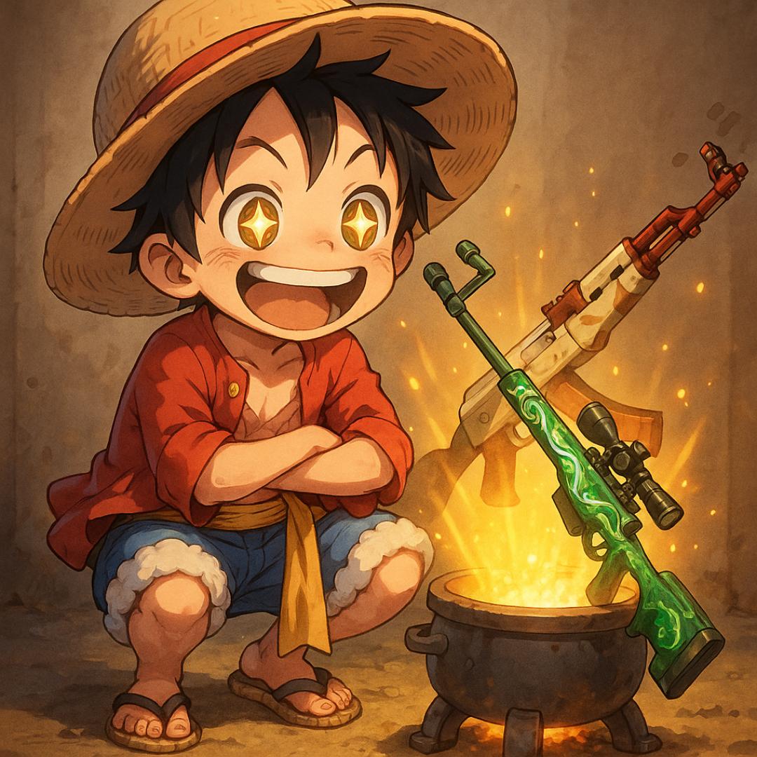 CS2炼金王路飞（特殊磨损）