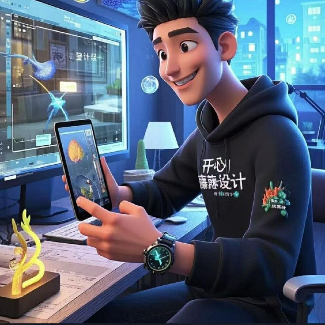 开心的藤壶设计师