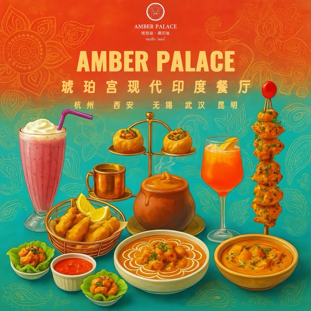 Amber Palace琥珀宫现代印度餐