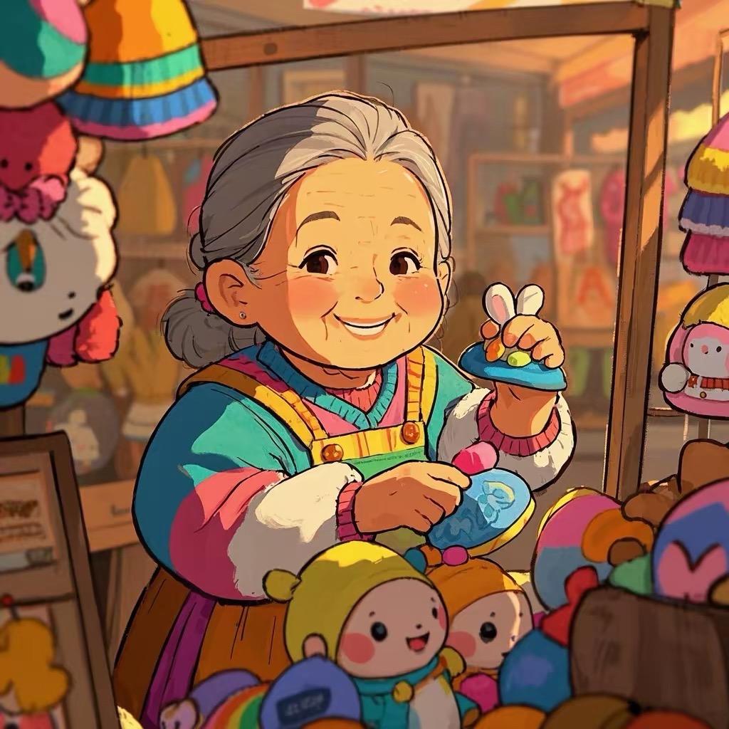 卖帽子的邢阿姨