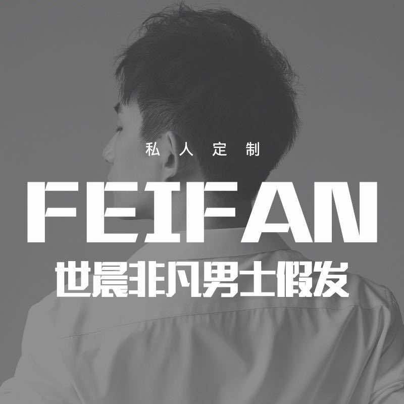 世晨非凡男士假发-逸风