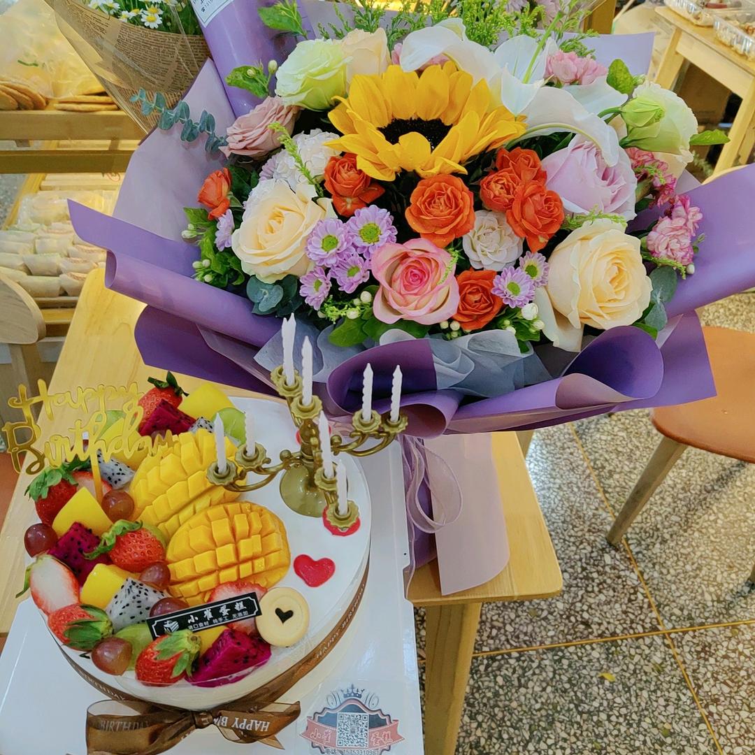 小崔鲜花蛋糕官方号