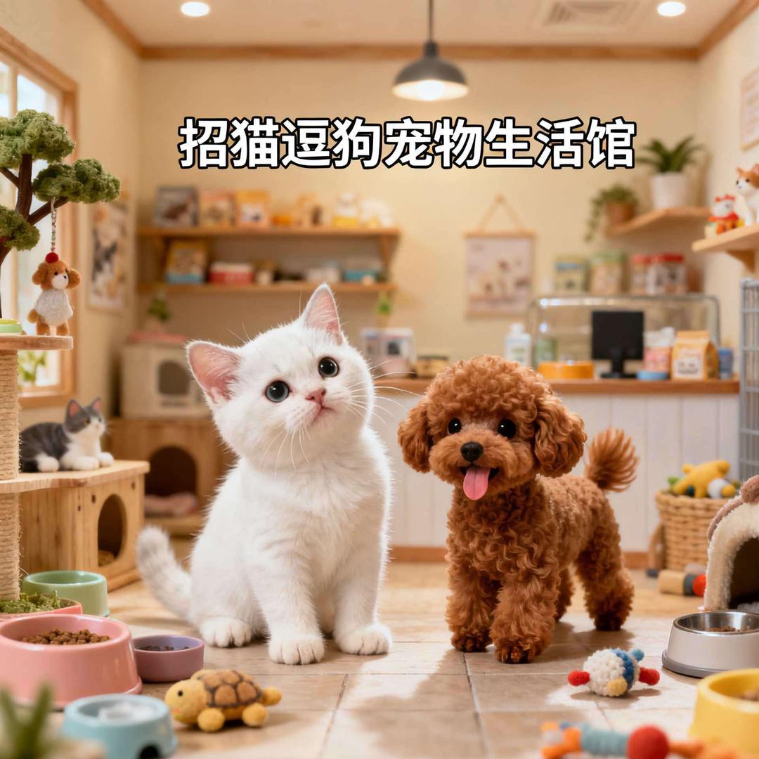 招猫逗狗宠物生活馆官方号