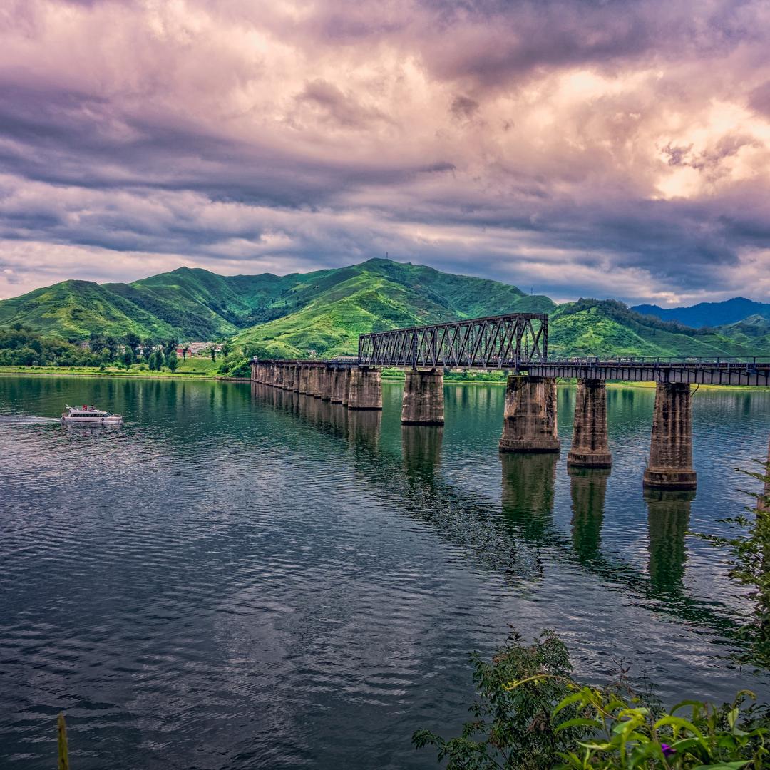 丹东河口景区