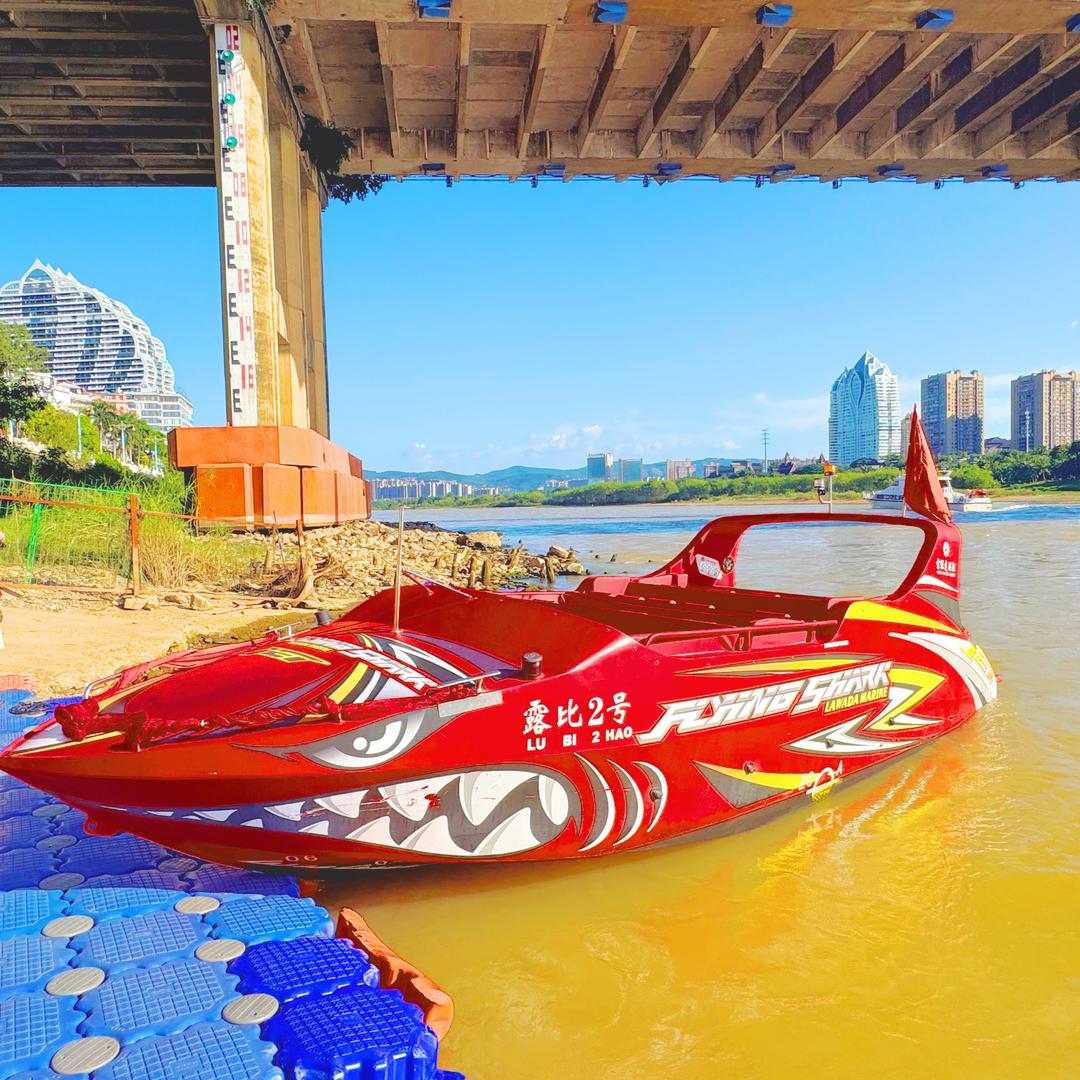 湄公河鲨鱼飞艇