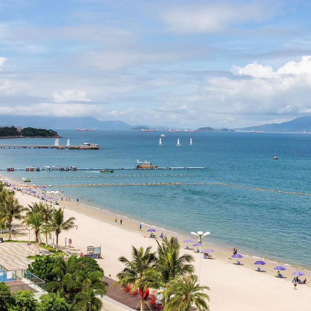 巽寮湾奶粉沙滩