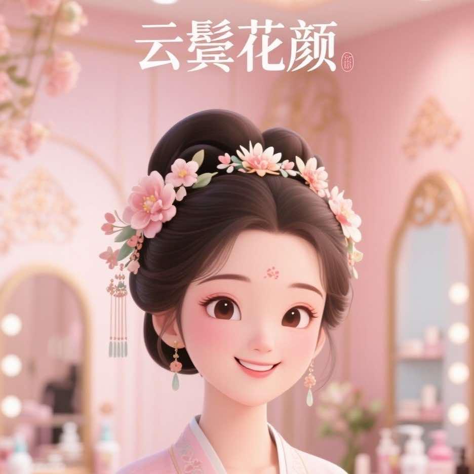 云鬓花颜