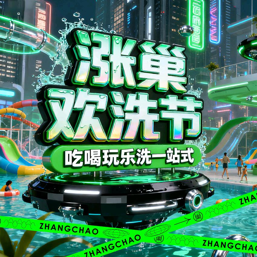 涨巢潮玩水疗局(万达李家村店)