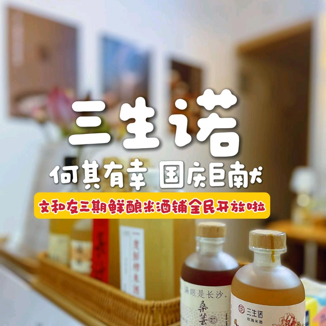 三生诺鲜酿米酒铺·文和友店