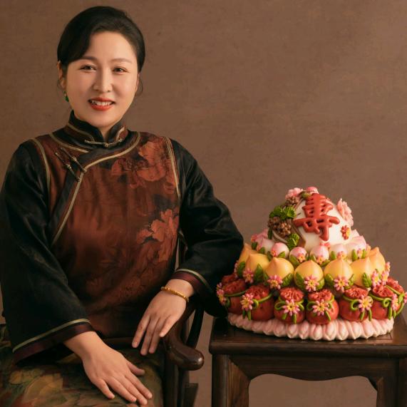 优美优乐花样馒头~花饽饽
