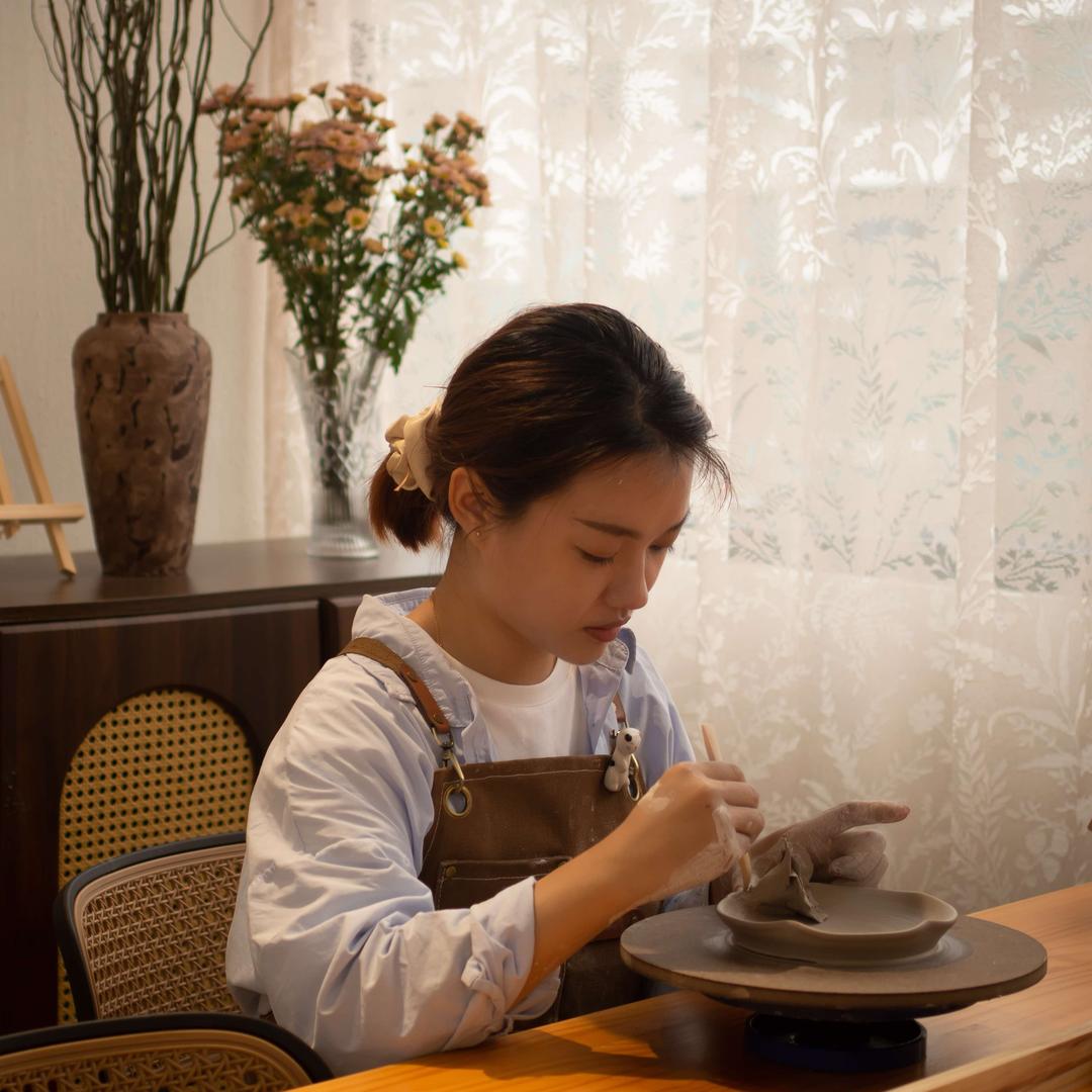 杏隅陶艺DIY·银饰·绘画