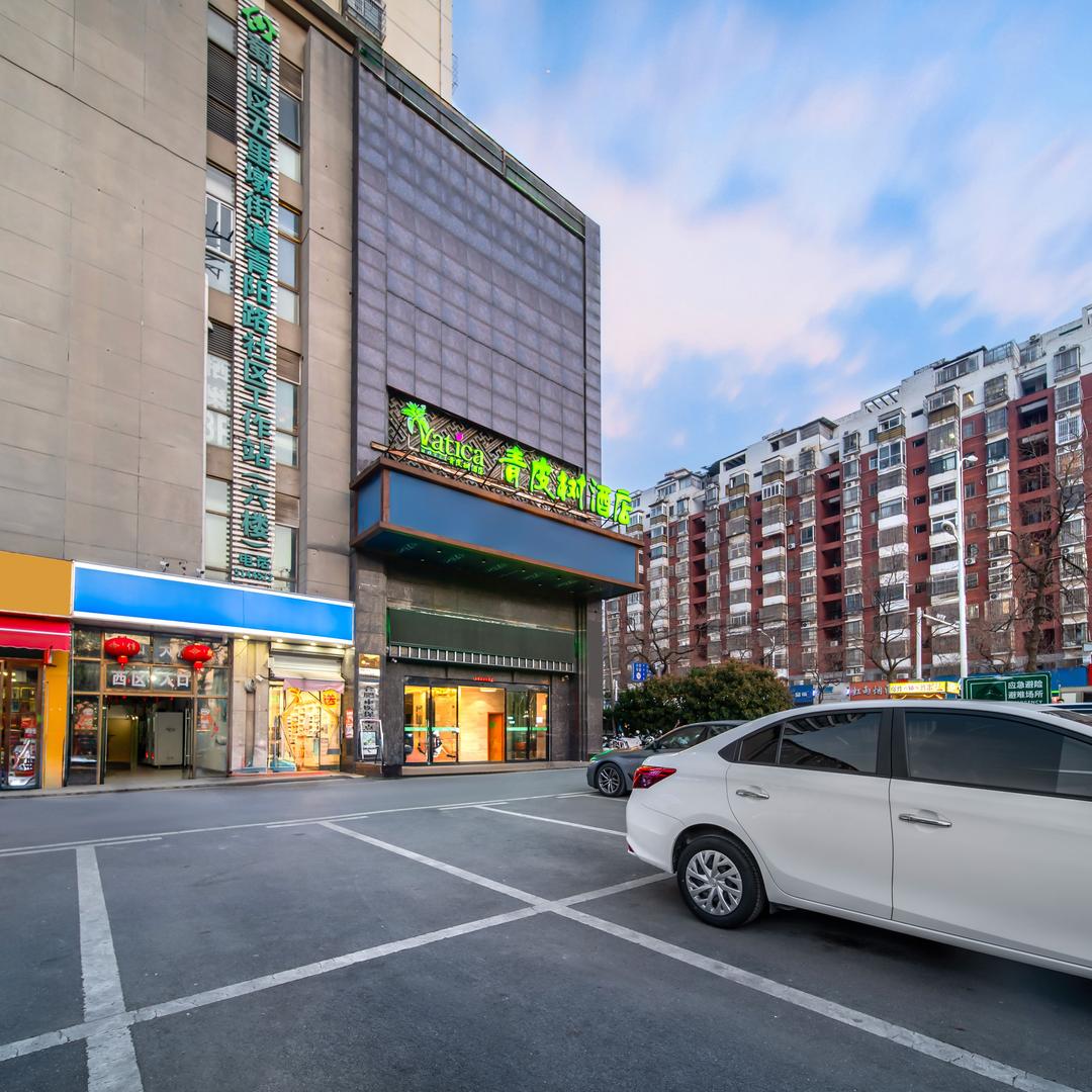青皮树合肥市五里墩地铁站颐和大厦酒店