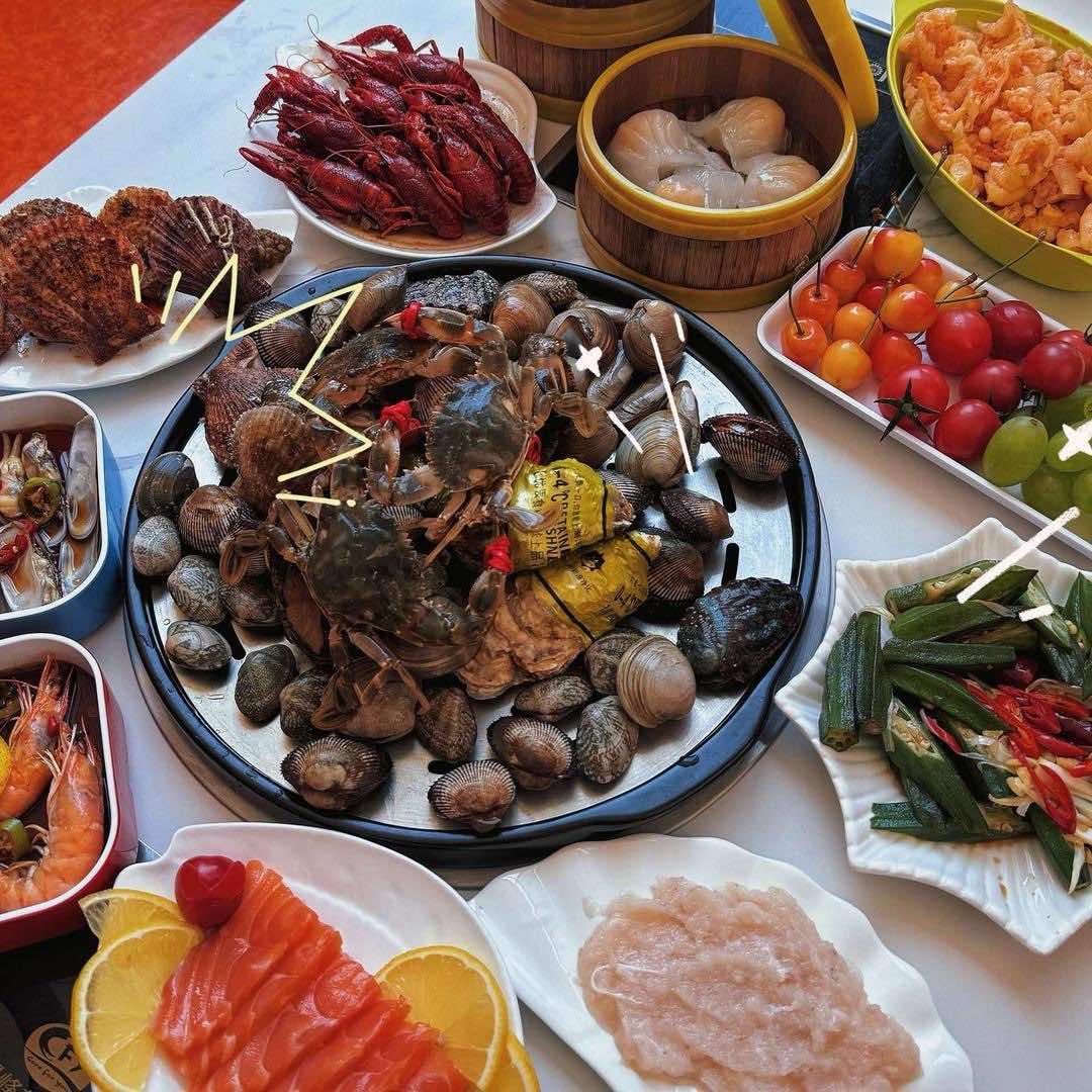 威海锦海海鲜自助