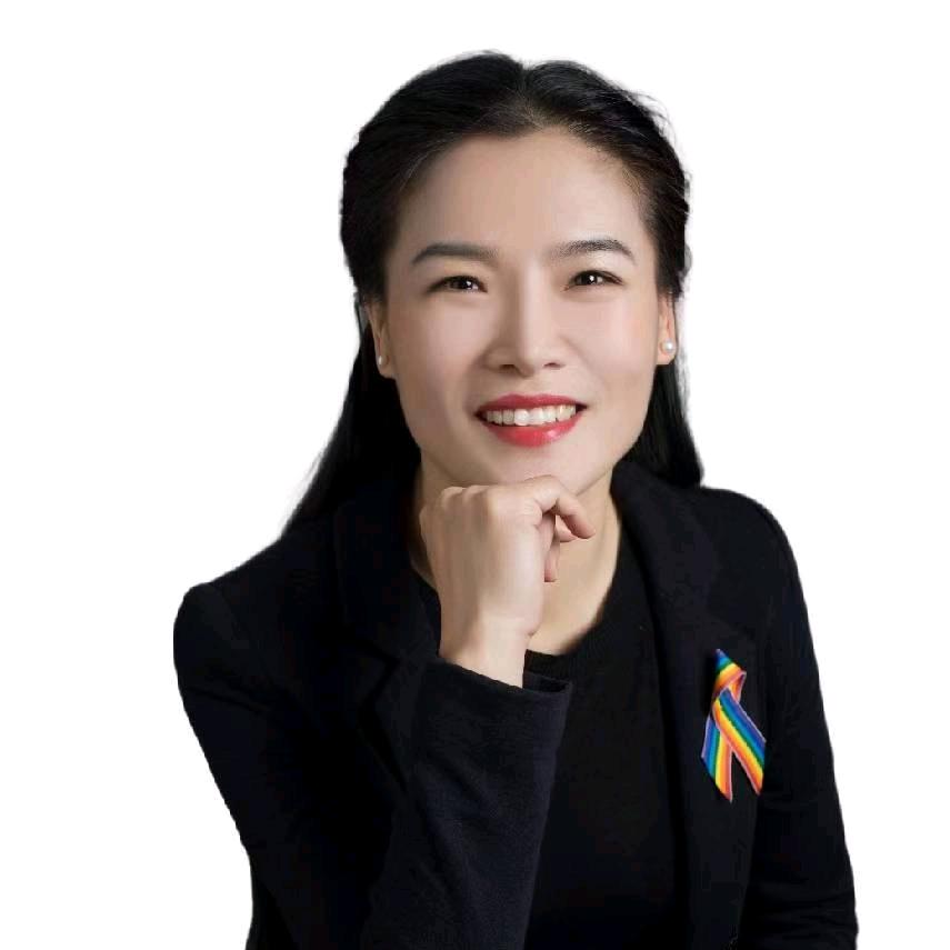 杨艳主任~彩虹丝带