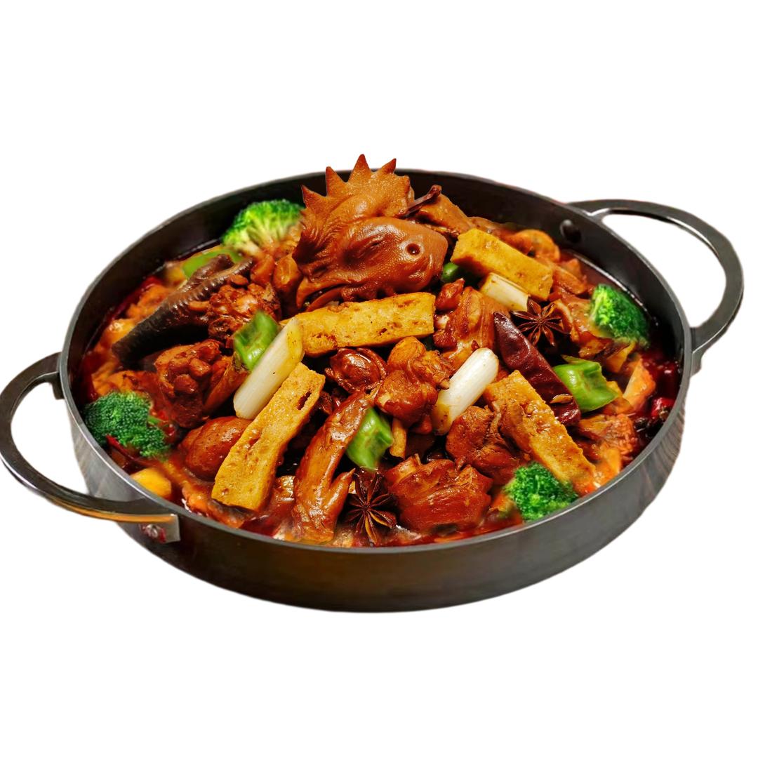 平舆农佳肴土鸡炒馍