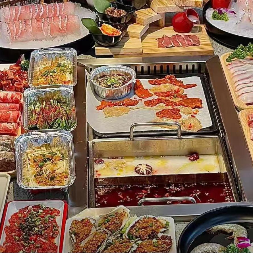 星期八自助海鲜烤肉火锅官方号