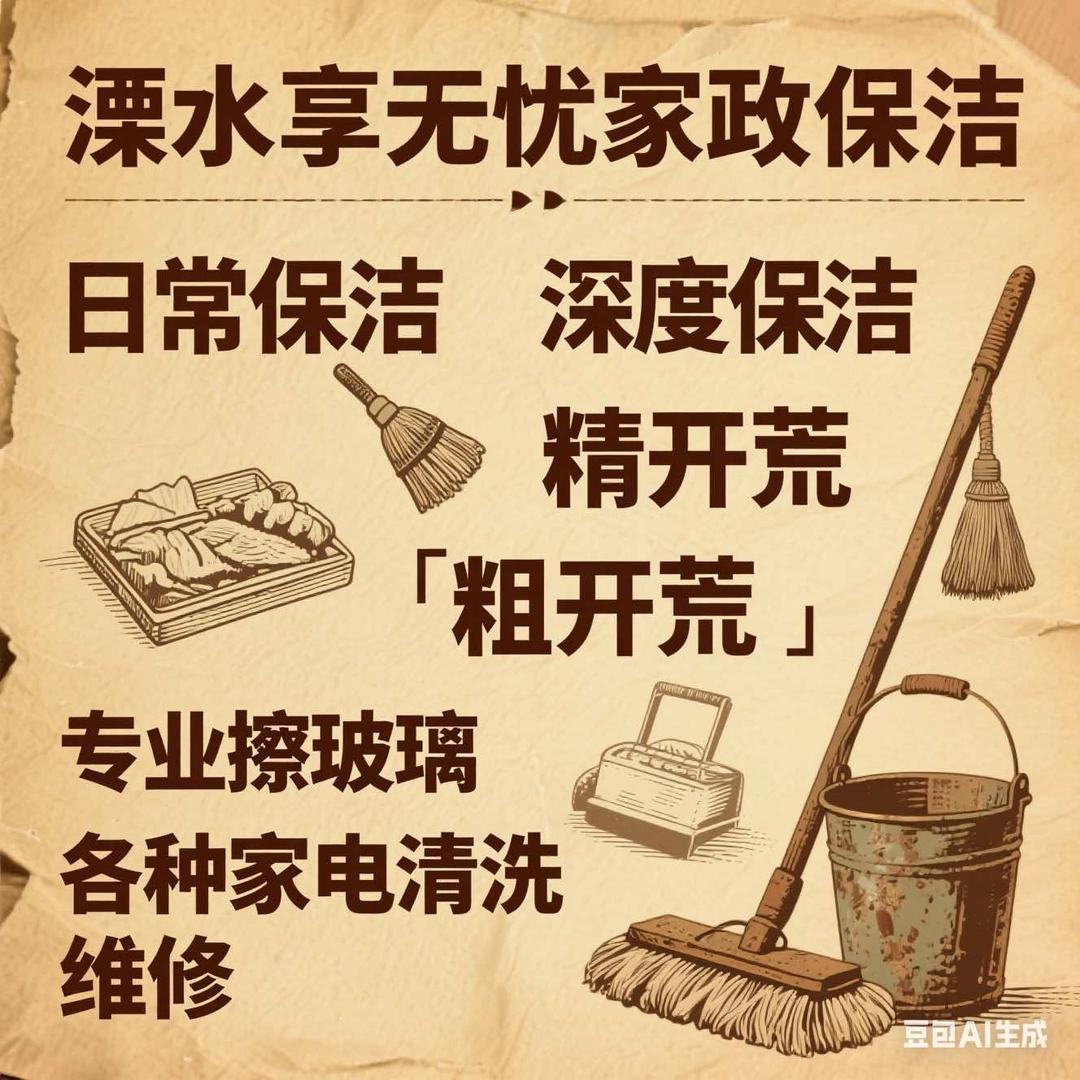 南京市.溧水享无忧保洁家政服务