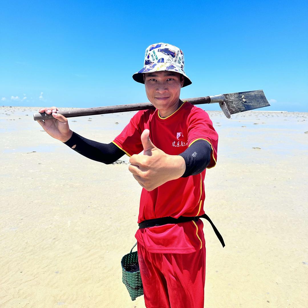 北海赶海民宿-沙虫哥