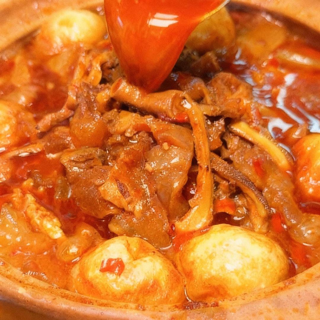 都匀炭火牛杂煲