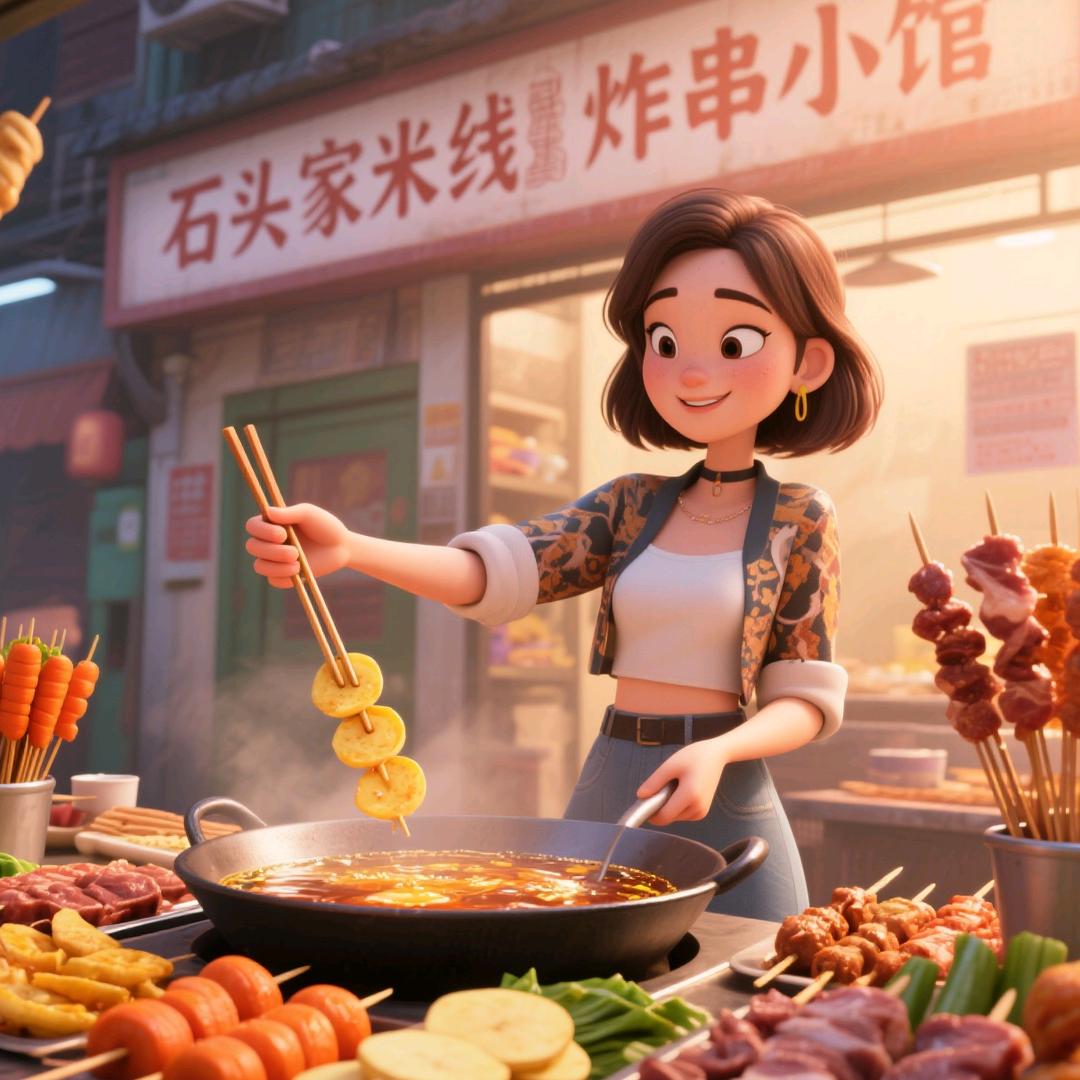 兰陵石头家米线炸串小馆