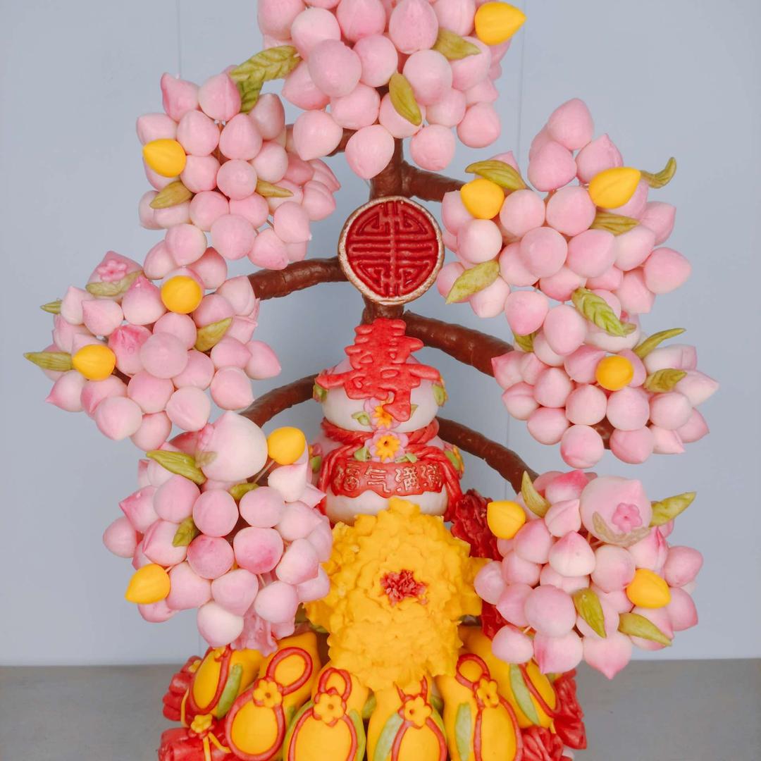 禧柿新中式寿桃官方号