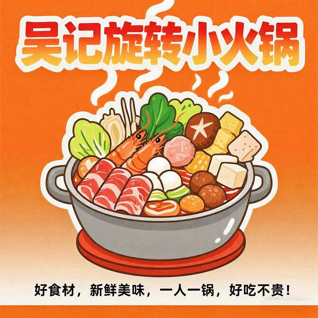 吴记旋转小火锅