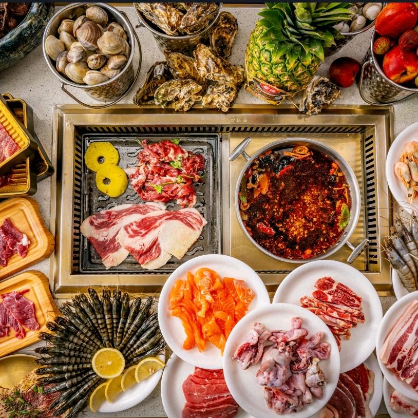 兴烨汇海鲜烤肉自助（中山公园店）