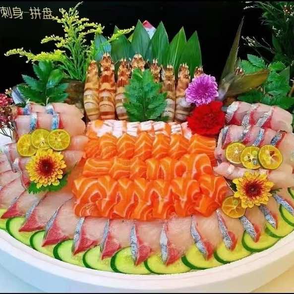 三文鱼河蟹