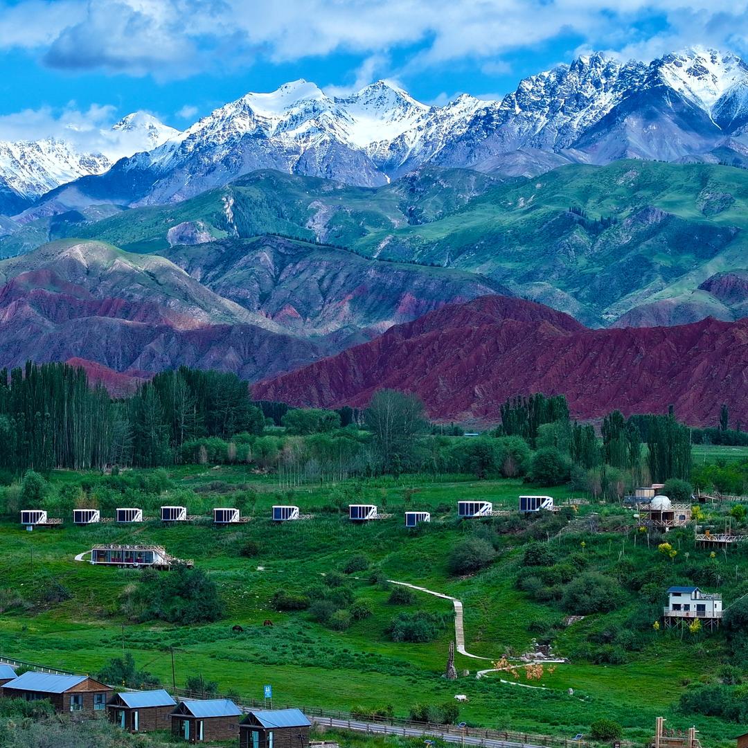 天山托木尔景区·塔村官方账号