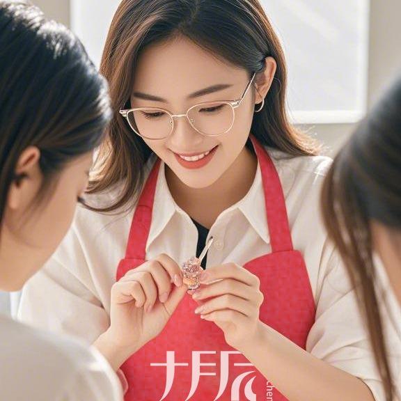 十月辰 ( 郝恬老师招美甲美睫学员 )