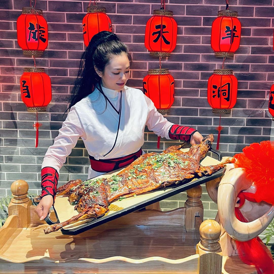 白花庄滩羊洞.团建聚餐.自助采摘园