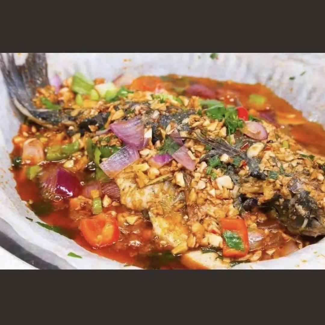 新川式.纸上烤鱼，烧烤