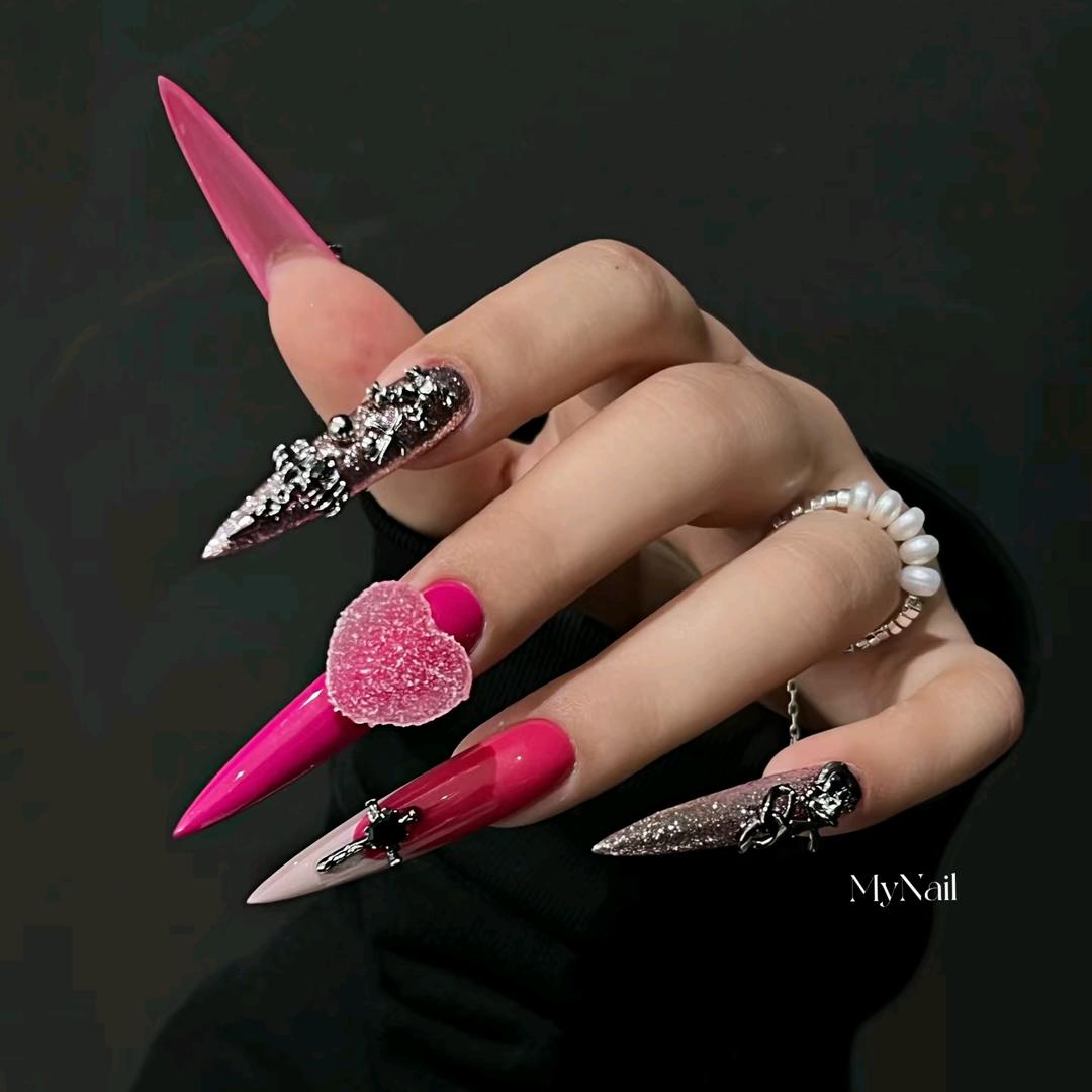 茗月半自助美甲店