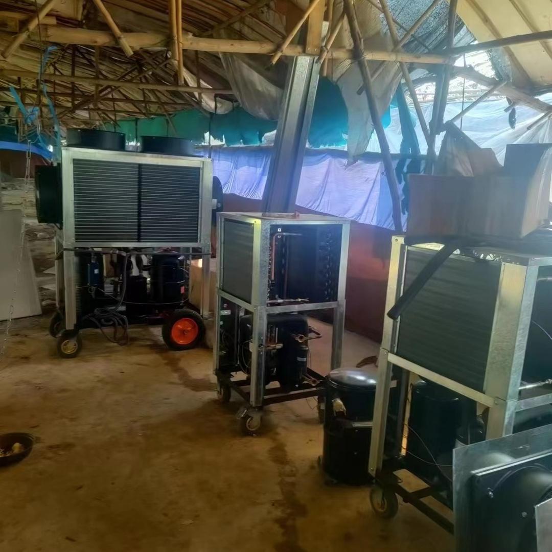 秀珍菇打冷机与冷库