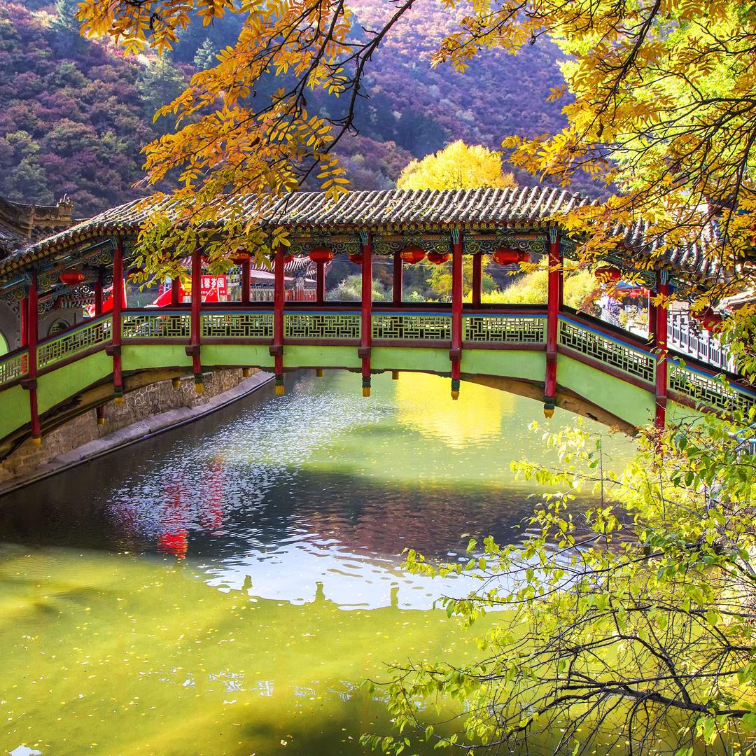 甘肃兴隆山景区