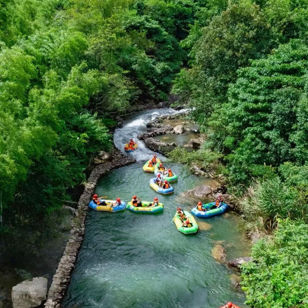 宣城朝阳河泉水漂流