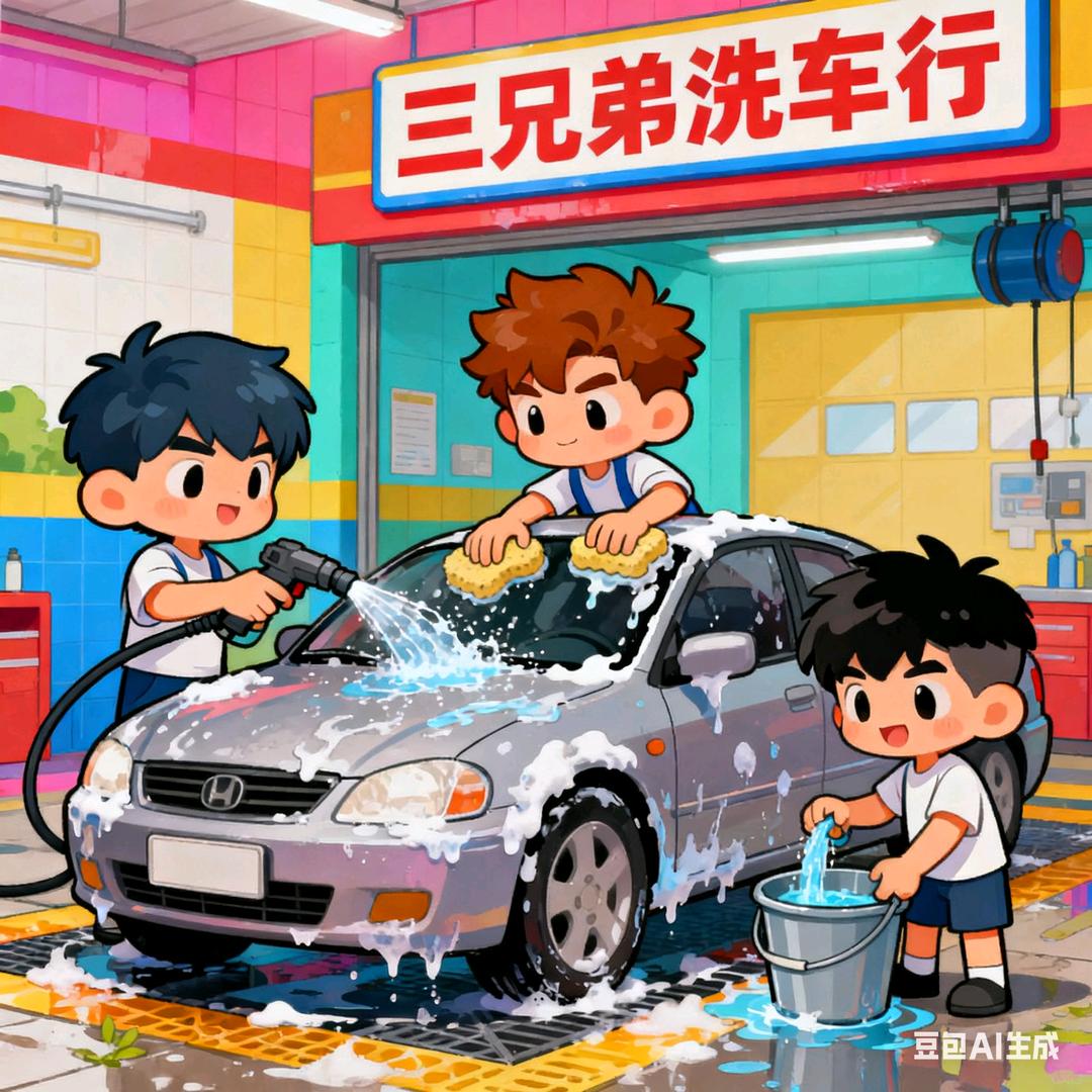 三兄弟洗车行官方号