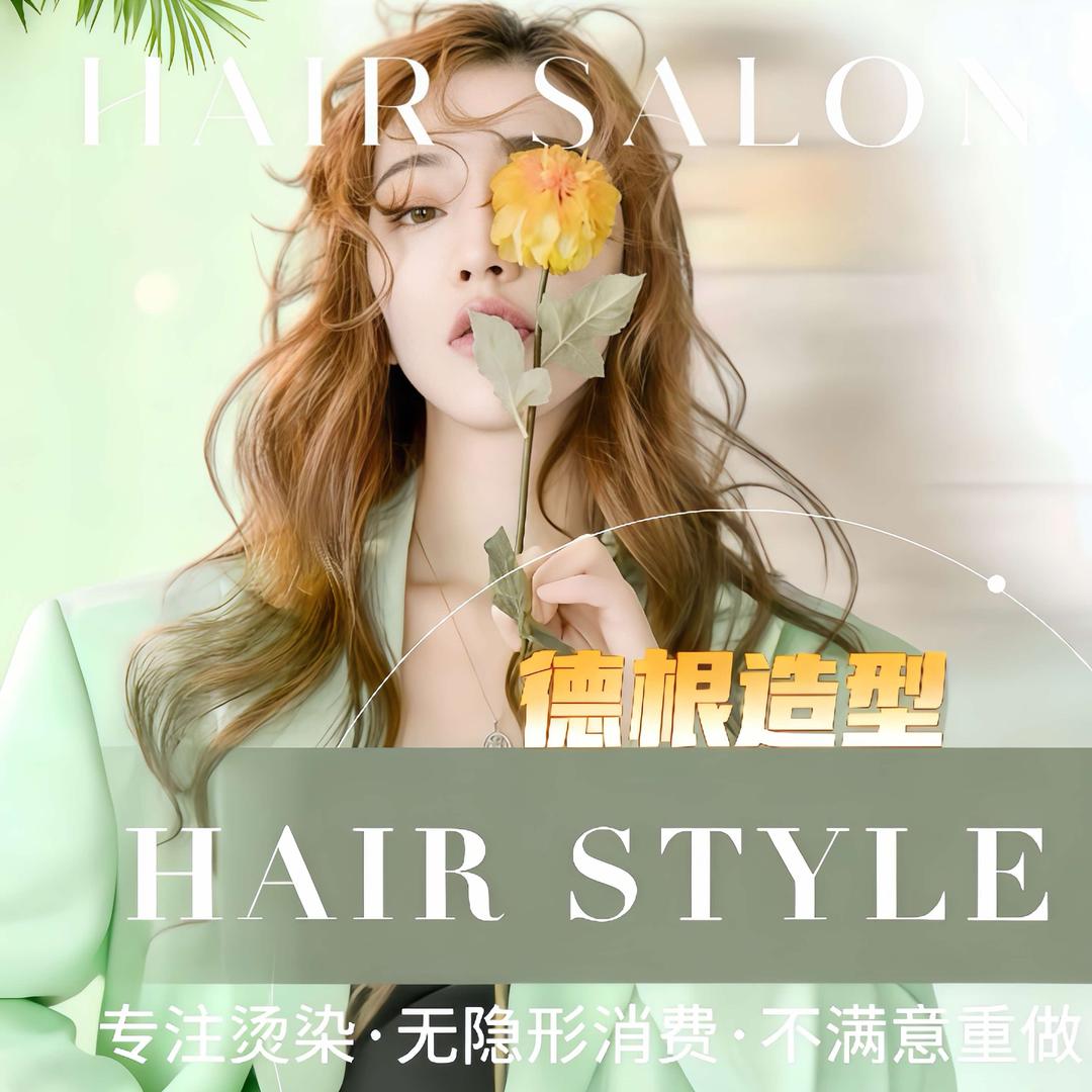 石家庄德根范丝减龄发型天花板