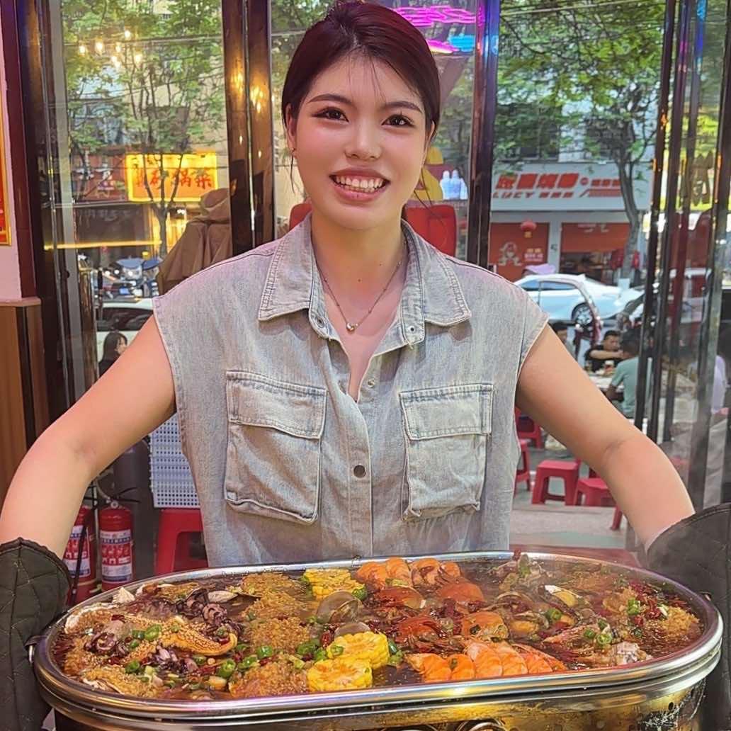 固始金夜海鲜大咖龙虾(小悦)