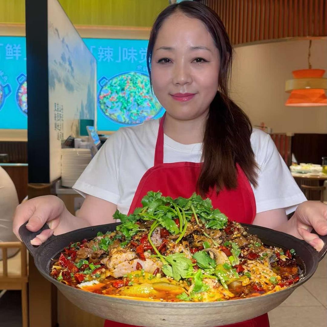 孙记菜馆-川菜-煎锅鱼